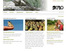 Tablet Screenshot of biodiversitaet2010.ch